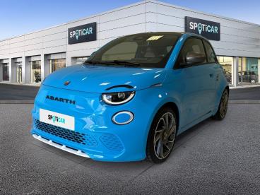 SPOTICAR Abarth 595 500 E 155ch Turismo Occasion - Citadine Electrique Bleu Poison - Annecy - 1203279373_1