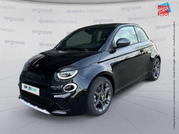 SPOTICAR Abarth 595 500 E 155ch Pack 4cv Occasion - Citadine Electrique Noir Venom - Franois - 1203281422_1