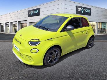 SPOTICAR Abarth 595 500 E 155 Ch Pack Occasion - Citadine Electrique Vert Acide - Saint-etienne - 1203440814_1