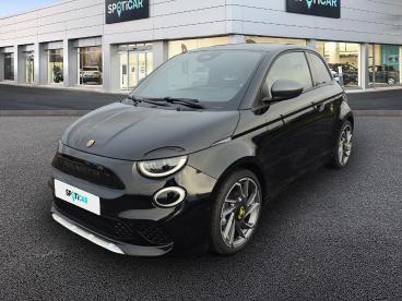 SPOTICAR Abarth 595 500 E 155ch Turismo Occasion - Citadine Electrique Noir Venom - Montauban - 1203466863_1
