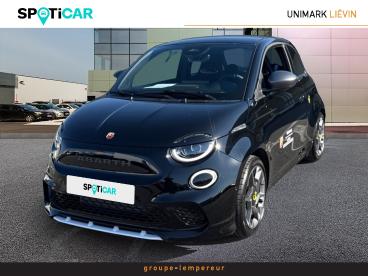 SPOTICAR Abarth 595 500 E 155ch 42kwh Pack 4cv Occasion - Citadine Electrique Noir Venom - Lievin - 1203481365_1