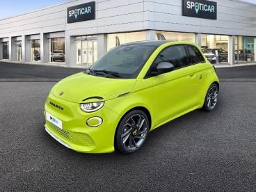 SPOTICAR Abarth 595 500 E 155ch Turismo Occasion - Citadine Electrique Vert - Ludres - 1203514503_1