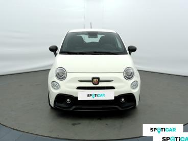 SPOTICAR Abarth 595 500 1.4 Turbo T-jet 180ch 695 My22 Occasion - Citadine Essence Pastel Extra Blanc Gara (racing) - La Ravoire - 1203521552_2