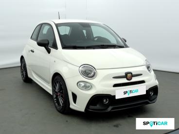 SPOTICAR Abarth 595 500 1.4 Turbo T-jet 180ch 695 My22 Occasion - Citadine Essence Pastel Extra Blanc Gara (racing) - La Ravoire - 1203521552_3