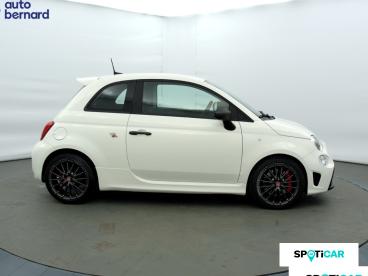 SPOTICAR Abarth 595 500 1.4 Turbo T-jet 180ch 695 My22 Occasion - Citadine Essence Pastel Extra Blanc Gara (racing) - La Ravoire - 1203521552_4