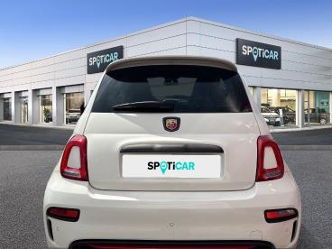 SPOTICAR Abarth 595 500 1.4 Turbo T-jet 145ch 595 My21 Occasion - Citadine Essence Pastel Extra Blanc Gara (racing) - Annemasse - 1203572718_5