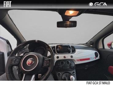 SPOTICAR Abarth 595 500 1.4 Turbo T-jet 145ch 595 Occasion - Citadine Essence Pastel Extra Blanc Gara (racing) - Saint-malo - 1203577407_5