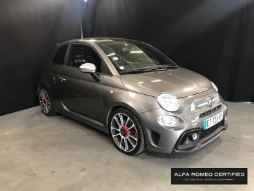 SPOTICAR Abarth 595 500 1.4 Turbo T-jet 165ch 595 Turismo My17 Bva Occasion - Citadine Essence Métallisé Gris Record - Orleans Cedex 02 - 1203580658_3