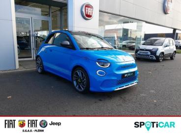 SPOTICAR Abarth 595 500 E 155ch Scorpionissima 4cv Occasion - Citadine Electrique Bleu Poison - Plerin - 1203586087_3