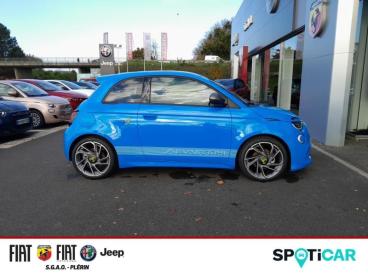 SPOTICAR Abarth 595 500 E 155ch Scorpionissima 4cv Occasion - Citadine Electrique Bleu Poison - Plerin - 1203586087_4
