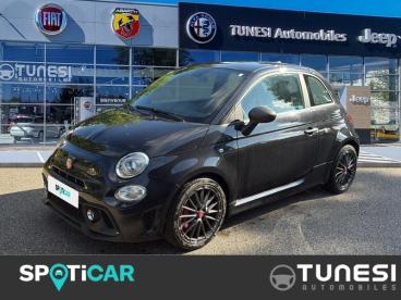 SPOTICAR Abarth 595 500 1.4 Turbo T-jet 180ch 695 My22 Occasion - Citadine Essence Métallisé Noir Scorpione - Bourgoin-jallieu - 1203604572_1