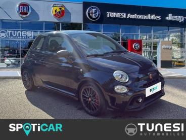 SPOTICAR Abarth 595 500 1.4 Turbo T-jet 180ch 695 My22 Occasion - Citadine Essence Métallisé Noir Scorpione - Bourgoin-jallieu - 1203604572_3