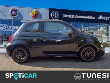SPOTICAR Abarth 595 500 1.4 Turbo T-jet 180ch 695 My22 Occasion - Citadine Essence Métallisé Noir Scorpione - Bourgoin-jallieu - 1203604572_4