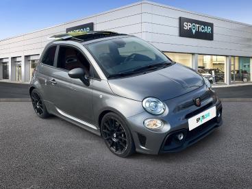 SPOTICAR Abarth 595 500 1.4 Turbo T-jet 180ch 595 Competizione My19 Occasion - Citadine Essence Métallisée Gris Record / Toit Noir - Marseille - 1203608201_3