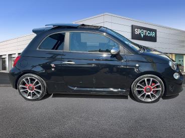SPOTICAR Abarth 595 500 1.4 Turbo T-jet 165ch 595 Turismo My17 Occasion - Citadine Essence Métallisé Noir Scorpione - Marseille - 1203608217_4