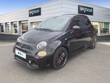 SPOTICAR Abarth 595 500 695 1.4 Turbo 16v T-jet 180 Ch Bvm5 Esseesse Occasion - Citadine Essence Peinture Métallisée Noir Scorp - Toulouse - 1203610507_1