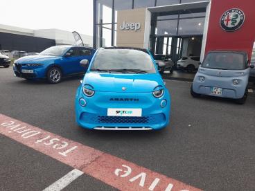 SPOTICAR Abarth 595 500 E 155ch Turismo Occasion - Citadine Electrique Bleu Poison - Amilly - 1203620756_2