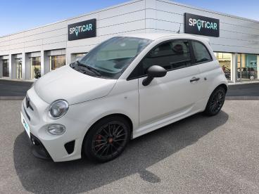 SPOTICAR Abarth 595 500 1.4 Turbo T-jet 180ch 695 My23 Occasion - Citadine Essence Pastel Extra Blanc Gara (racing) - Laval - 1203626684_1