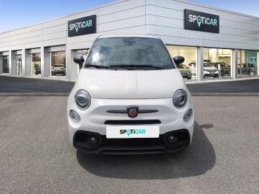 SPOTICAR Abarth 595 500 1.4 Turbo T-jet 180ch 695 My23 Occasion - Citadine Essence Pastel Extra Blanc Gara (racing) - Laval - 1203626684_2