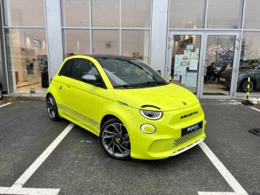SPOTICAR Abarth 595 500 E 155ch Scorpionissima Occasion - Citadine Electrique Vert Acide - Chambourcy - 1203629761_1