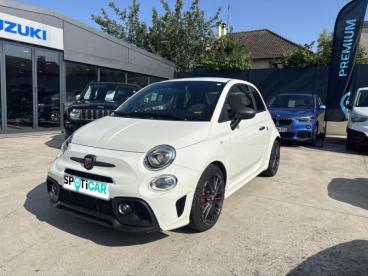 SPOTICAR Abarth 595 500 1.4 Turbo T-jet 180ch 695 My23 Occasion - Citadine Essence Pastel Extra Blanc Gara (racing) - St Maur Des Fosses - 1203643815_2