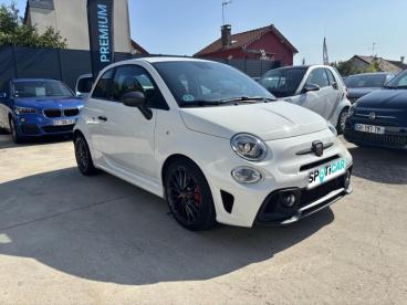 SPOTICAR Abarth 595 500 1.4 Turbo T-jet 180ch 695 My23 Occasion - Citadine Essence Pastel Extra Blanc Gara (racing) - St Maur Des Fosses - 1203643815_3