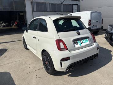 SPOTICAR Abarth 595 500 1.4 Turbo T-jet 180ch 695 My23 Occasion - Citadine Essence Pastel Extra Blanc Gara (racing) - St Maur Des Fosses - 1203643815_4