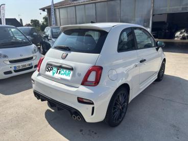 SPOTICAR Abarth 595 500 1.4 Turbo T-jet 180ch 695 My23 Occasion - Citadine Essence Pastel Extra Blanc Gara (racing) - St Maur Des Fosses - 1203643815_5