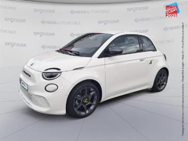 SPOTICAR Abarth 595 500 E 155ch 42kwh Pack 4cv Occasion - Citadine Electrique Blanc Antidote - Illzach - 1203655330_1