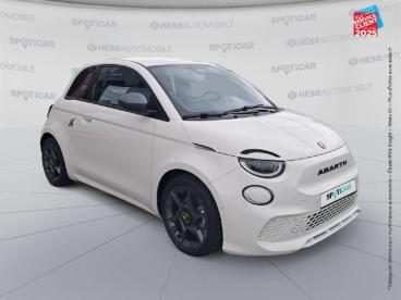 SPOTICAR Abarth 595 500 E 155ch 42kwh Pack 4cv Occasion - Citadine Electrique Blanc Antidote - Illzach - 1203655330_3