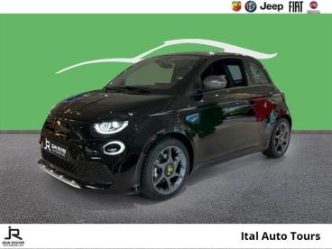 SPOTICAR Abarth 595 500 E 155ch 42kwh  4cv Prime Cee 4600€ Deduite Occasion - Citadine Electrique Noir Venom - Chambray Les Tours - 1203718995_1