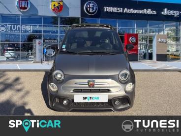 SPOTICAR Abarth 595 500 1.4 Turbo T-jet 145ch  595 Occasion - Citadine Essence Métallisé Gris Record - Bourgoin-jallieu - 1203726987_2