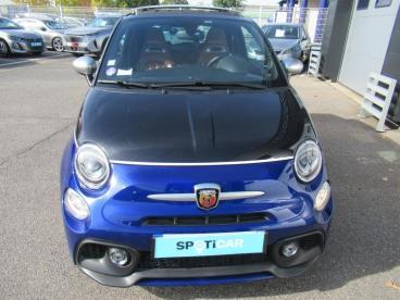 SPOTICAR Abarth 595 500 1.4 Turbo T-jet 165ch 595 Turismo Bva Occasion - Citadine Essence Col. Ex.série Noir Scorpion/bleu Podio - Breuillet - 1203733148_3
