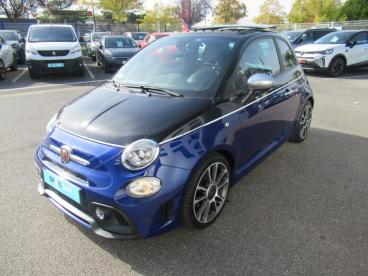 SPOTICAR Abarth 595 500 1.4 Turbo T-jet 165ch 595 Turismo Bva Occasion - Citadine Essence Col. Ex.série Noir Scorpion/bleu Podio - Breuillet - 1203733148_4