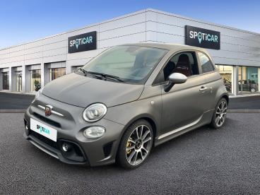 SPOTICAR Abarth 595 500 1.4 Turbo T-jet 165ch  595 Turismo Bva Occasion - Citadine Essence Pastel Extra Gris Campovolo - Longueau - 1203755079_1
