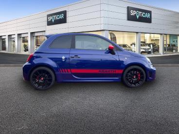 SPOTICAR Abarth 595 500 1.4 Turbo T-jet 180ch 695 70 Anniversario Occasion - Citadine Essence Col. Métallisé Bleu Podio - Brest - 1203764648_2