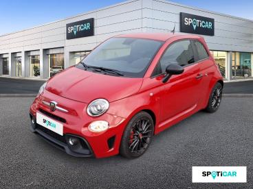 SPOTICAR Abarth 595 500 1.4 Turbo T-jet 180ch 695 My22 Occasion - Citadine Essence Pastel Extra Rouge Abarth - Limoges - 1203770599_1
