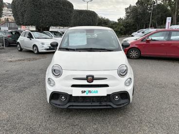 SPOTICAR Abarth 595 500 695 1.4 Turbo 16v T-jet 180 Ch Bvm5 Occasion - Citadine Essence Blanc - Le Cannet - 1203795658_2