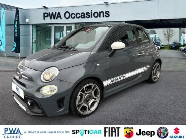 SPOTICAR Abarth 595 500 1.4 Turbo T-jet 145ch 595 My19 Occasion - Citadine Essence Métallisé Gris Record - Reims - 1203796321_1