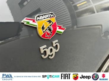 SPOTICAR Abarth 595 500 1.4 Turbo T-jet 145ch 595 My19 Occasion - Citadine Essence Métallisé Gris Record - Reims - 1203796321_4