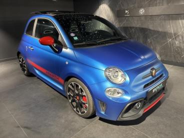 SPOTICAR Abarth 595 500 1.4 Turbo T-jet 180ch 595 Competizione My21 Bva Occasion - Citadine Essence Mat Bleu Rally - Levallois Perret - 1203816212_3