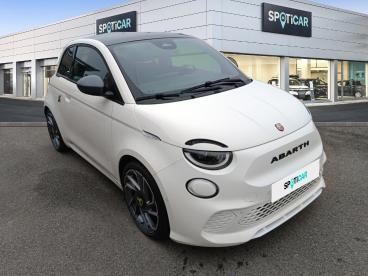 SPOTICAR Abarth 595 500 E 155ch 42kwh Turismo 4cv Occasion - Citadine Electrique Blanc Antidote - Laval - 1203817633_3
