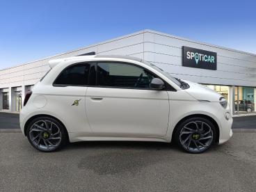 SPOTICAR Abarth 595 500 E 155ch 42kwh Turismo 4cv Occasion - Citadine Electrique Blanc Antidote - Laval - 1203817633_4