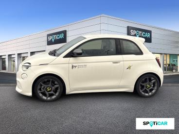 SPOTICAR Abarth 595 500 E Abarth 155ch 42kwh Pack 4cv Occasion - Citadine Electrique Blanc Antidote - Champniers - 1203829499_1