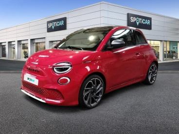 SPOTICAR Abarth 595 500 E 155ch 42kwh Turismo 4cv Occasion - Citadine Electrique Rouge Adrénaline - Aix En Provence - 1203830448_1