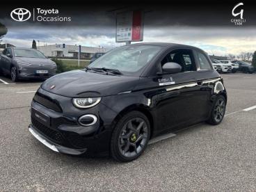 SPOTICAR Abarth 595 500 E 155ch Pack 4cv Occasion - Citadine Electrique Noir Venom - Montelimar - 1203834282_1