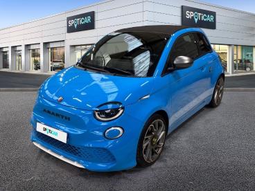 SPOTICAR Abarth 595 500 E 155ch Pack Occasion - Citadine Electrique Bleu Poison - Dizy - 1203846934_1