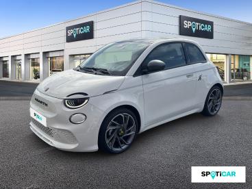 SPOTICAR Abarth 595 500 E 155ch 42kwh Turismo 4cv Occasion - Citadine Electrique Blanc Antidote - Mouilleron Le Captif - 1203847041_1