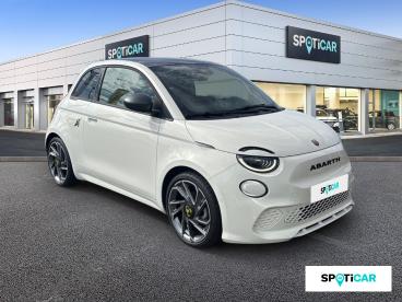 SPOTICAR Abarth 595 500 E 155ch 42kwh Turismo 4cv Occasion - Citadine Electrique Blanc Antidote - Mouilleron Le Captif - 1203847041_3