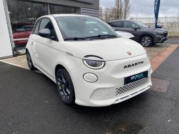 SPOTICAR Abarth 595 500 E 155ch 42kwh Pack 4cv Occasion - Citadine Electrique Blanc Antidote - Blois - 1203855957_1